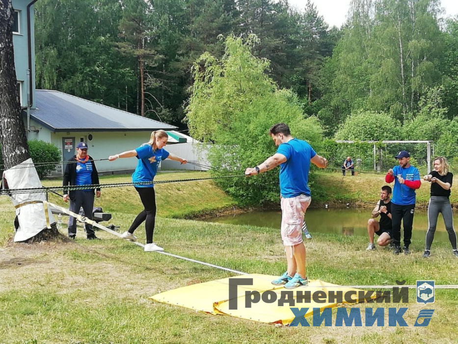 Гродненские химики поучаствовали в молодёжной отраслевой спартакиаде «Формула успеха»